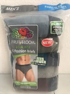 Fruit of the Loom Men's Low Rise Boxer Brief (Pack of 5)